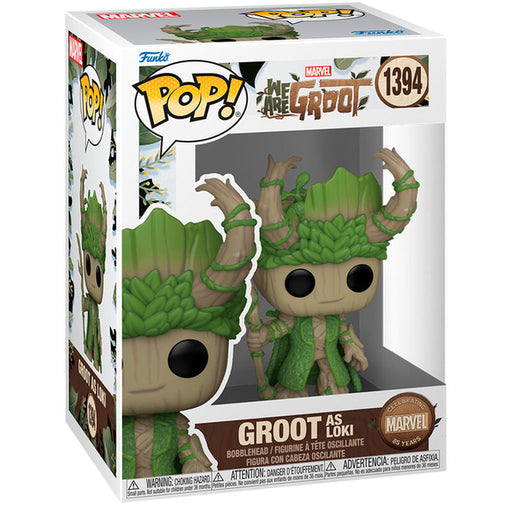 POP figure Marvel We Are Groot - Groot as Loki-0