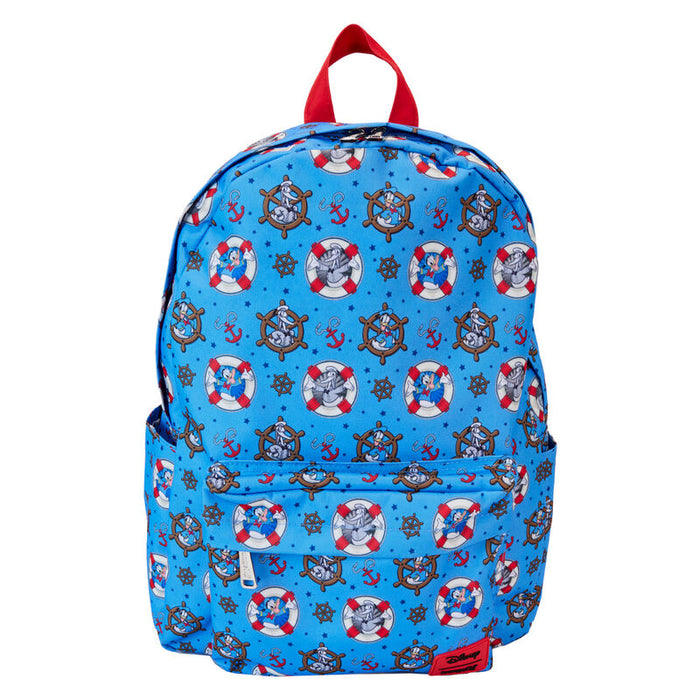 Loungefly Disney Donald Duck 90th Anniversary nylon backpack 43cm-0