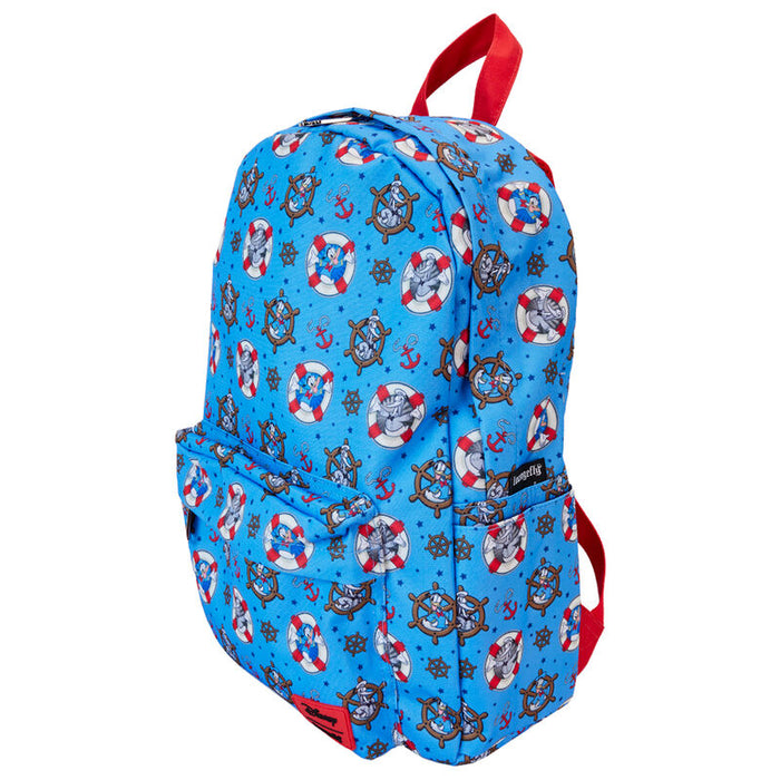 Loungefly Disney Donald Duck 90th Anniversary nylon backpack 43cm-1