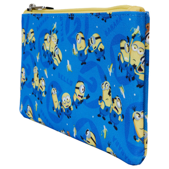 Loungefly Despicable Me Minions nylon zipper wrislet wallet-1