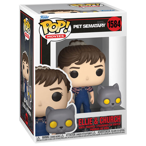 POP figure Pet Sematary Ellie & Church-0