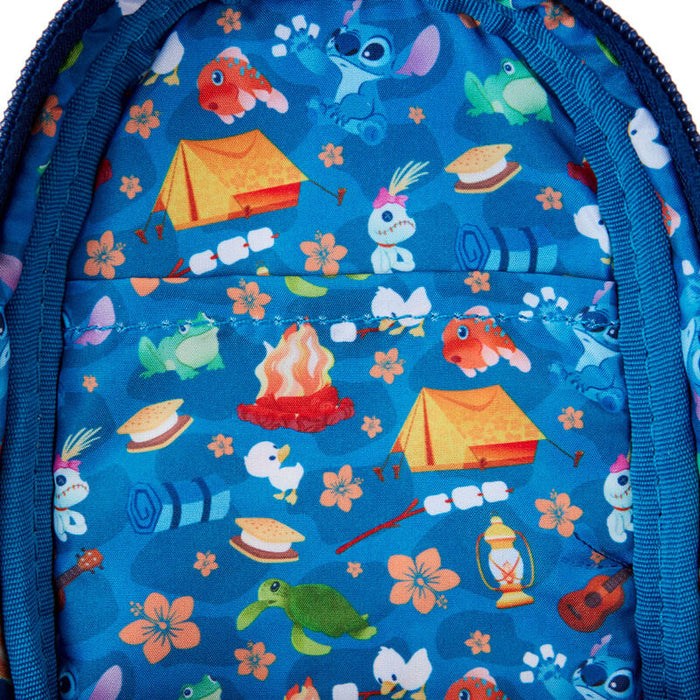 Loungefly Disney Stitch Camping Cuties pencil case-3