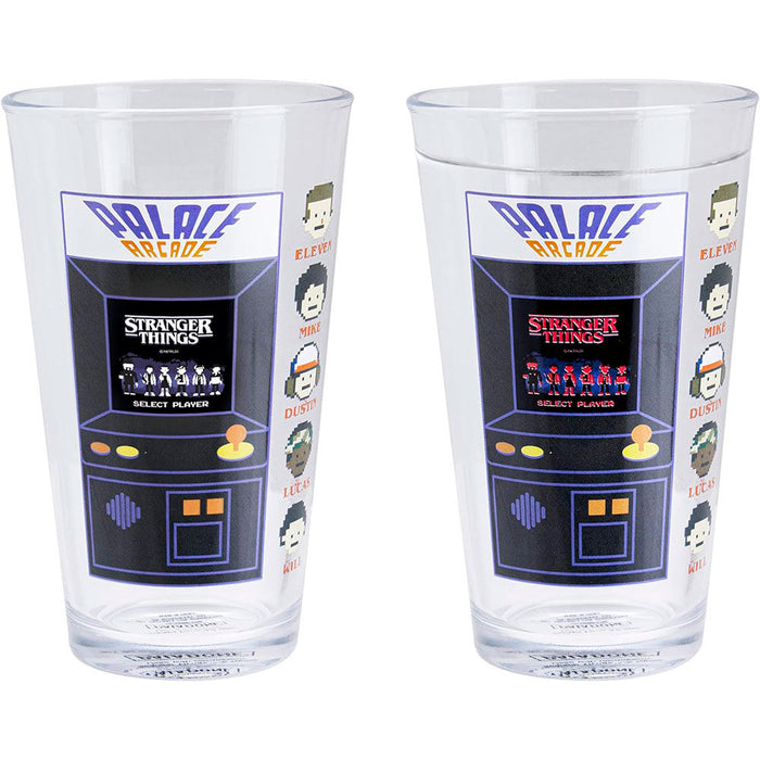 Stranger Thing Palace Arcade Machine glass 450ml-1