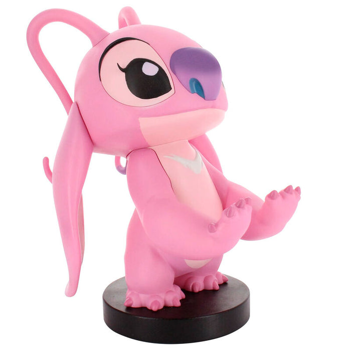 Disney Stitch Angel figure clamping bracket Cable guy 21cm-4