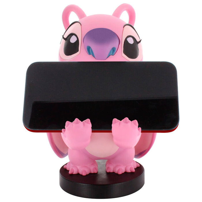 Disney Stitch Angel figure clamping bracket Cable guy 21cm-5