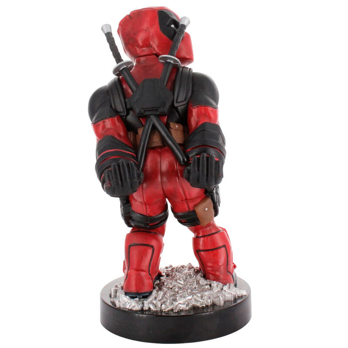 Marvel Deadpool 3 Bringing Up The Rear figure clamping bracket Cable guy 21cm-2