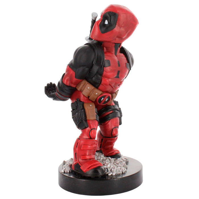 Marvel Deadpool 3 Bringing Up The Rear figure clamping bracket Cable guy 21cm-1
