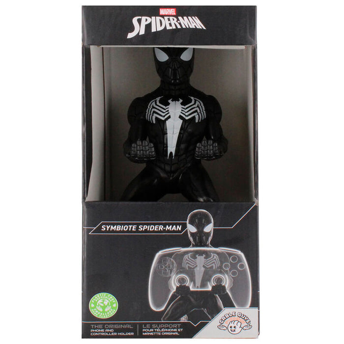 Marvel Symbiote Spider-Man figure clamping bracket Cable guy 21cm-7