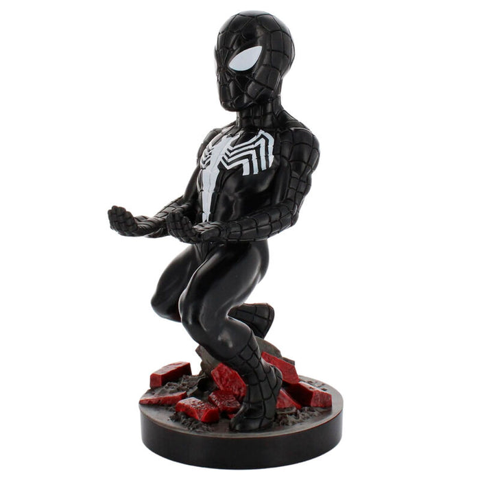 Marvel Symbiote Spider-Man figure clamping bracket Cable guy 21cm-8