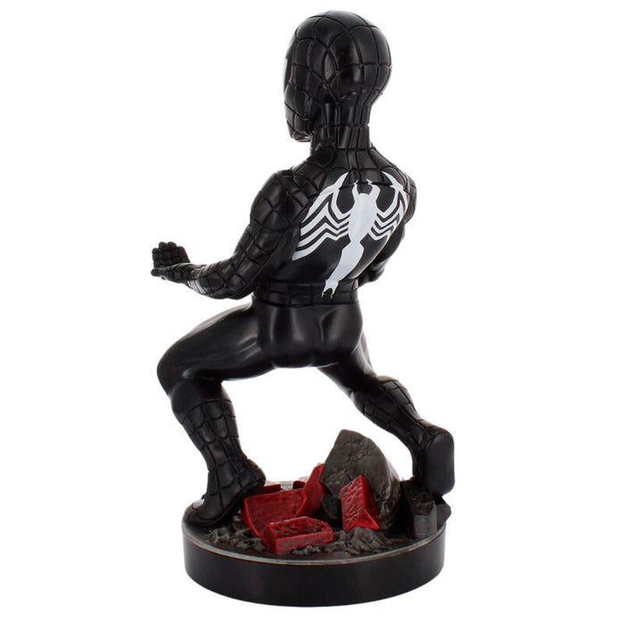 Marvel Symbiote Spider-Man figure clamping bracket Cable guy 21cm-9