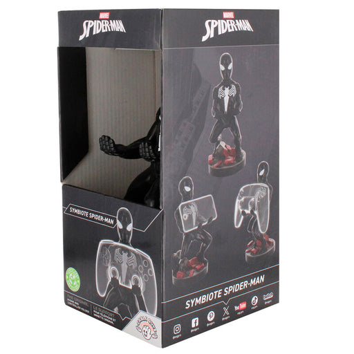 Marvel Symbiote Spider-Man figure clamping bracket Cable guy 21cm-10
