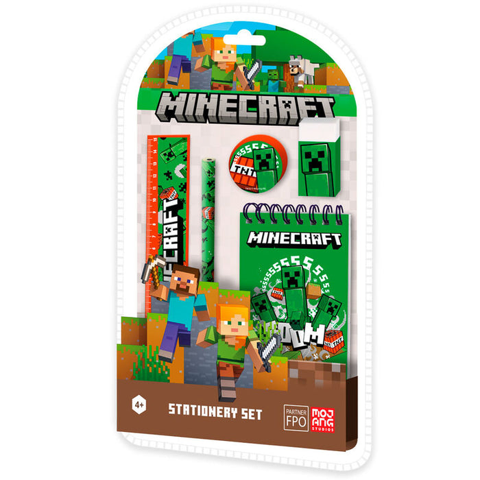 Minecraft stationery set 5pcs-1