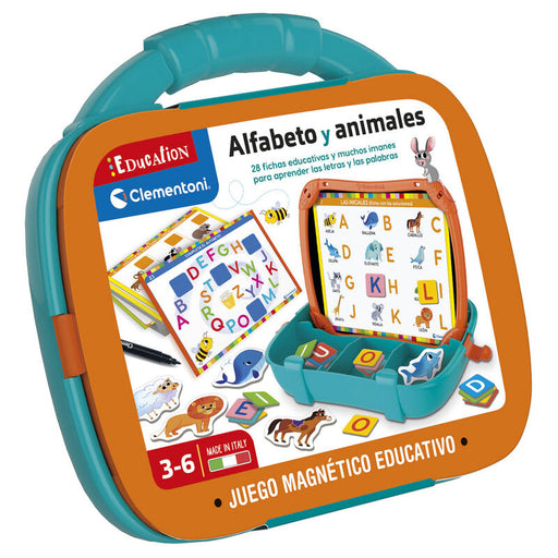 Alphabet and animals Magnetic case-0