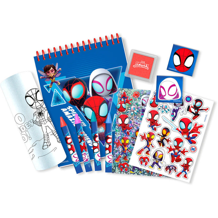 Marvel Spiderman 3D stationery set-2
