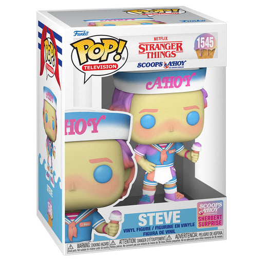 POP figure Stranger Things Scoops Ahoy Steve-0