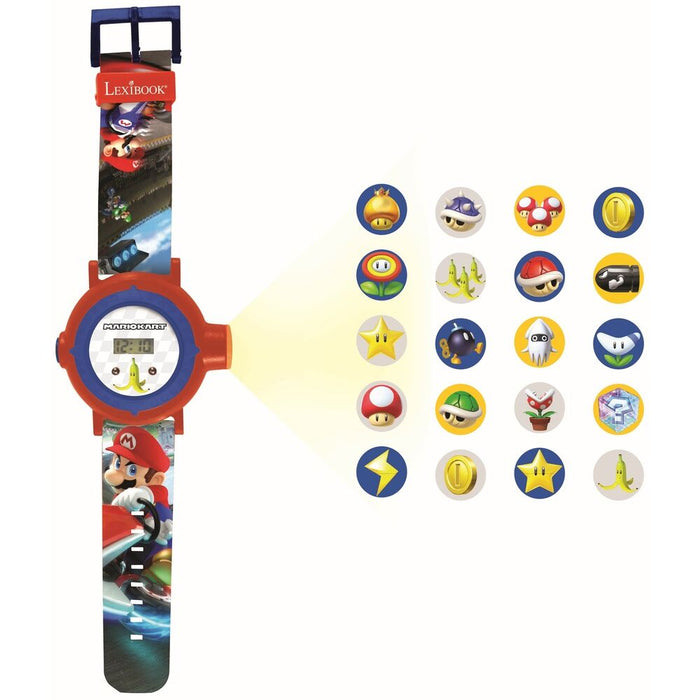 Super Mario Bros digital projector clock-1