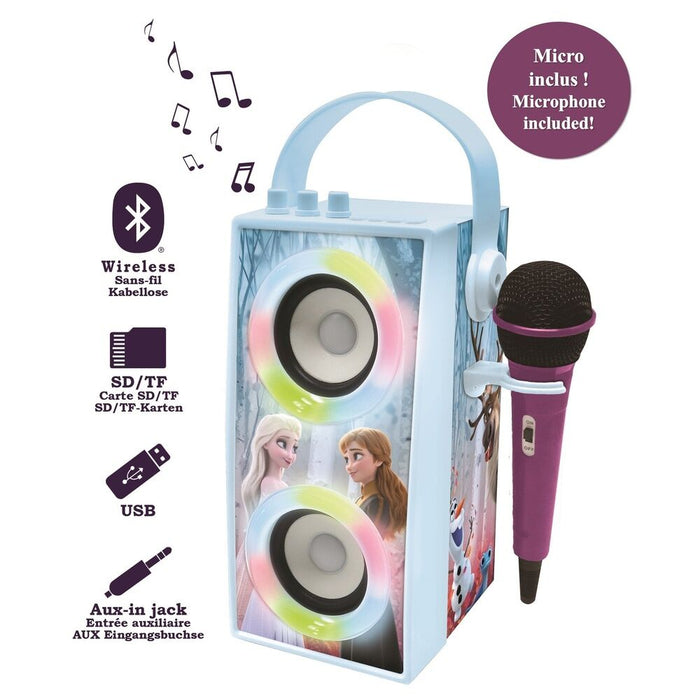 Disney Frozen Bluetooth portable speaker with microphone-2