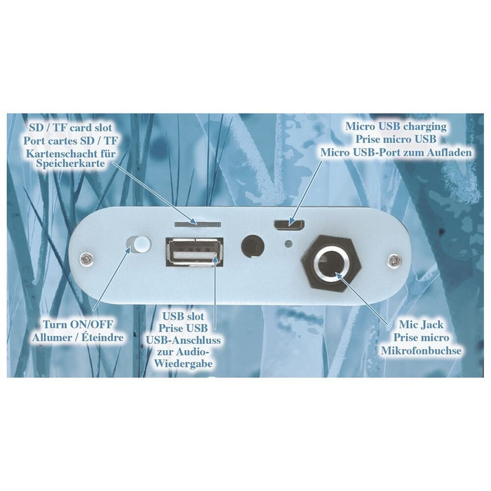 Disney Frozen Bluetooth portable speaker with microphone-4