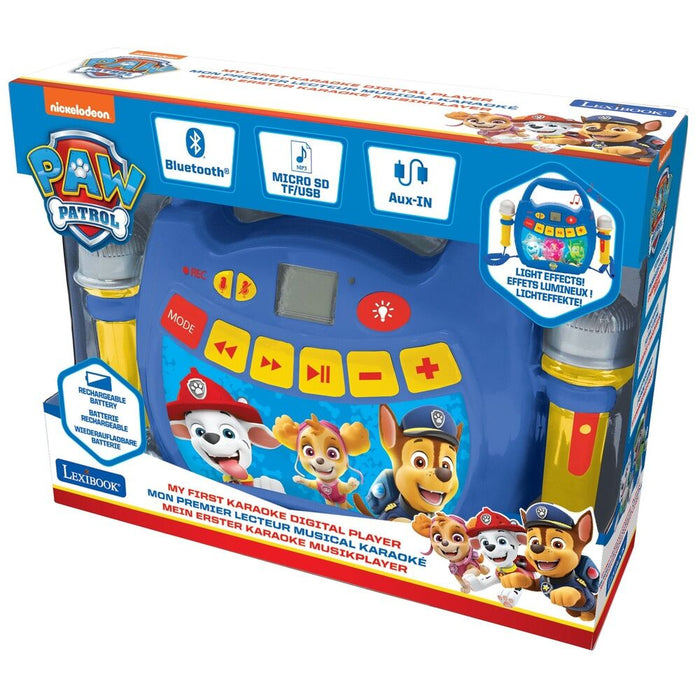 Paw Patrol portable karaoke music player-1