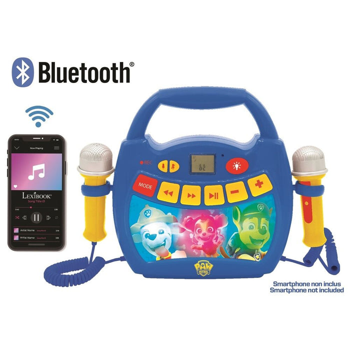 Paw Patrol portable karaoke music player-5