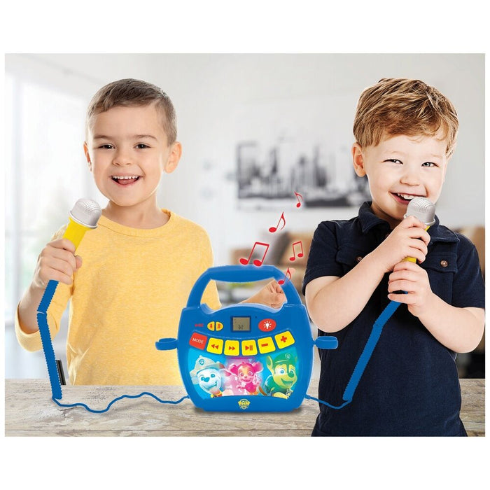Paw Patrol portable karaoke music player-6