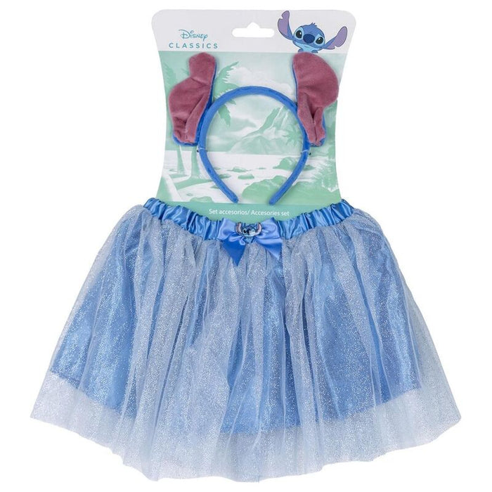 Disney Stitch headband + tutu set-1