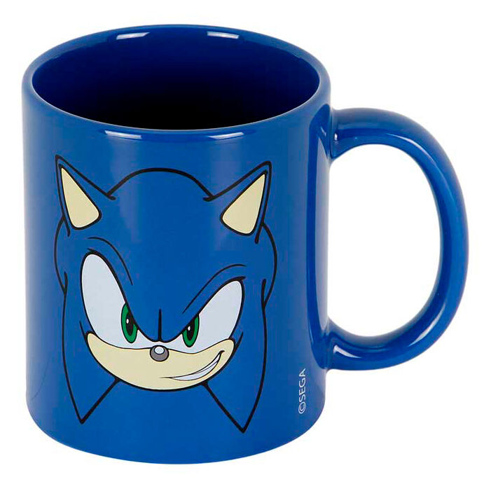 Sonic the Hedgehog Face mug-3