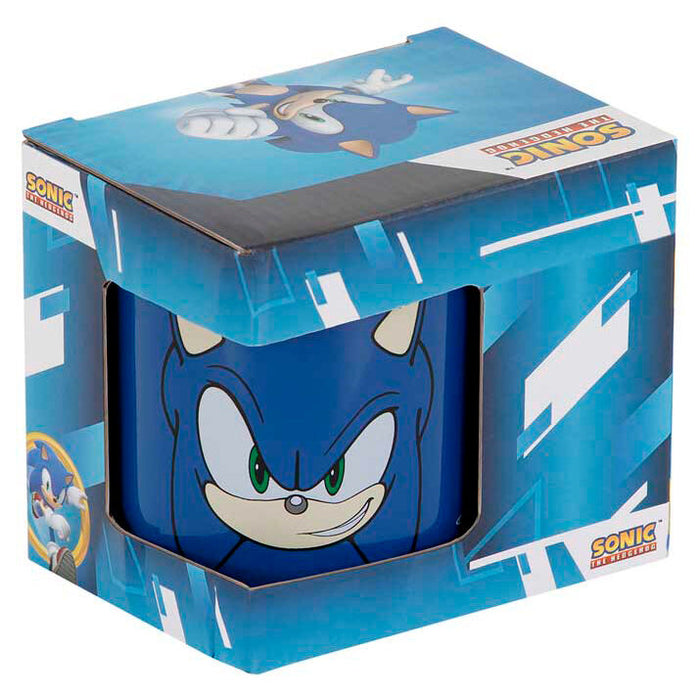 Sonic the Hedgehog Face mug-4