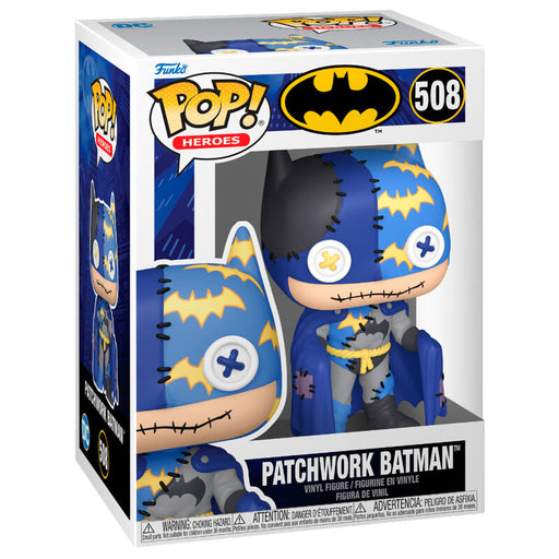 Figura POP DC Comics Patchwork Batman-0