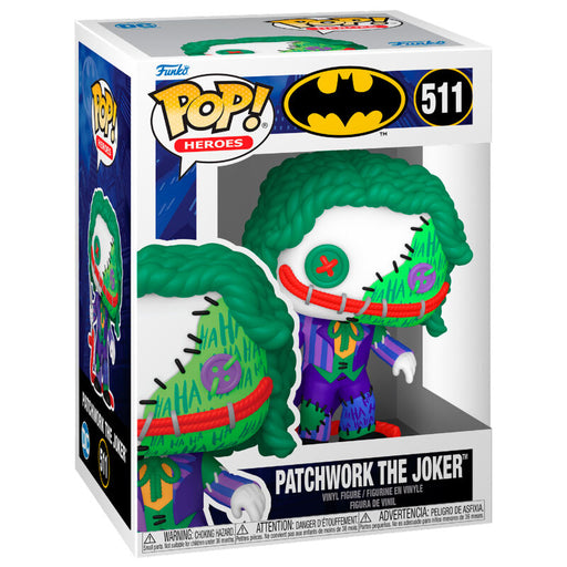 Figura POP DC Comics Patchwork Joker-0
