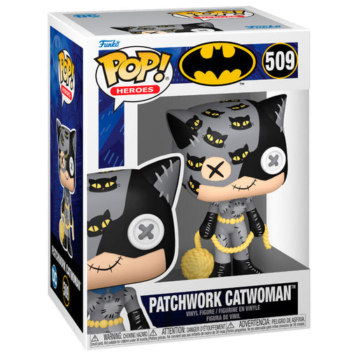 Figura POP DC Comics Patchwork Catwoman-0