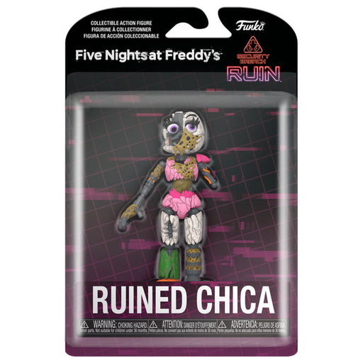 Five Nights at Freddys Ruined Chica action figure 12cm-0