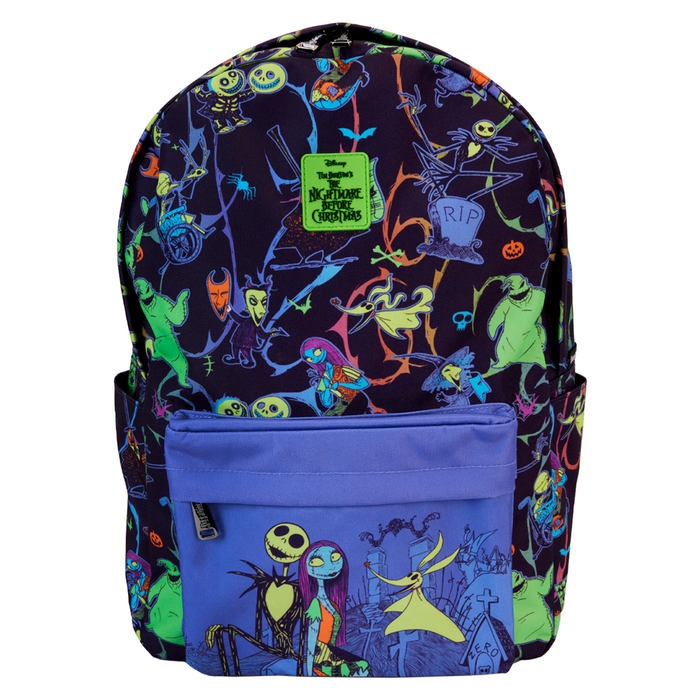 Loungefly Disney Nightmare Before Christmas nylon backpack 43cm-1