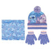 Disney Stitch Kids winter set snood hat gloves-1