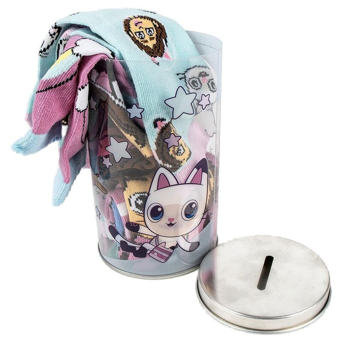 Gabbys Doll House Money box 4 pairs of socks-2