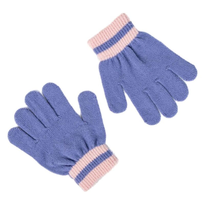 Disney Stitch Kids winter set snood hat gloves-3