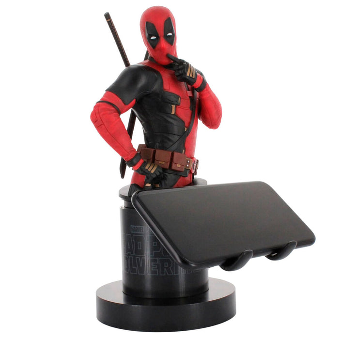 Marvel Deadpool 3 figure clamping bracket Cable guy 21cm-7