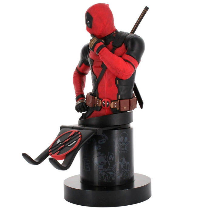 Marvel Deadpool 3 figure clamping bracket Cable guy 21cm-10