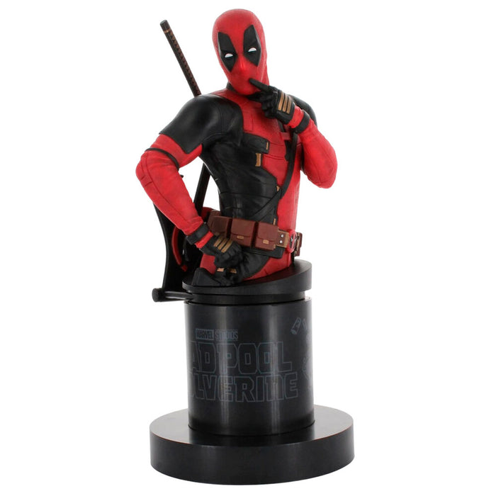 Marvel Deadpool 3 figure clamping bracket Cable guy 21cm-5