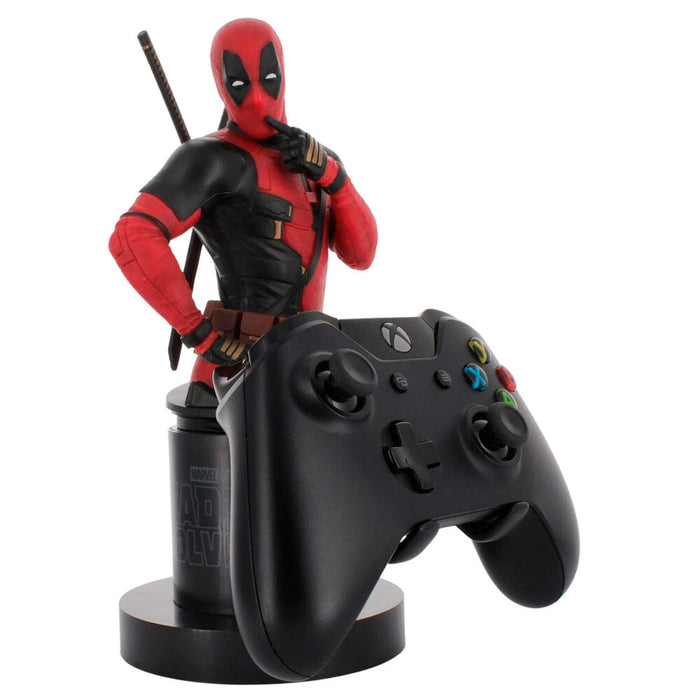 Marvel Deadpool 3 figure clamping bracket Cable guy 21cm-17