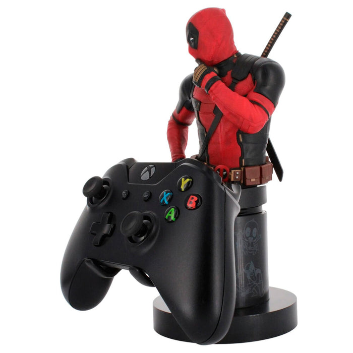 Marvel Deadpool 3 figure clamping bracket Cable guy 21cm-18