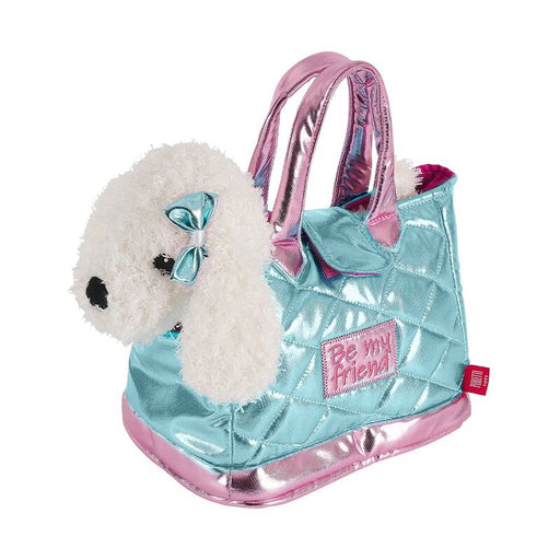 Han bag + plush blue Didi dog 28cm-0
