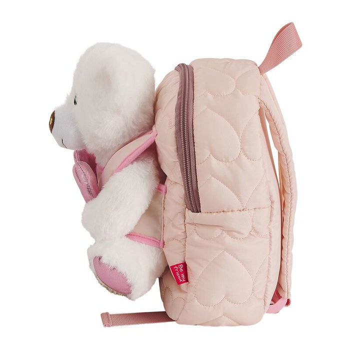 Backpack + plush bear Teddy 27cm-2