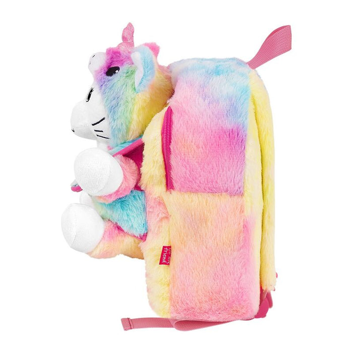 Backpack + plush cat Emi 27cm-2