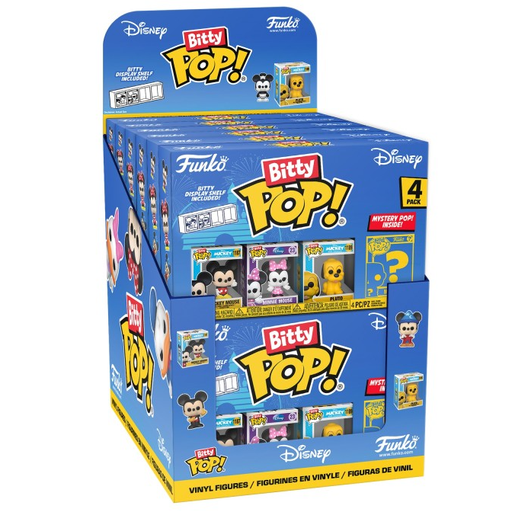 Assorted Blister 4 figures Bitty POP Disney Classic-0