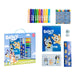 Bluey colouring stationery set-0