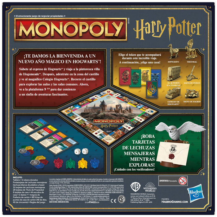 Spanish Harry Potter Monopoly board game-7