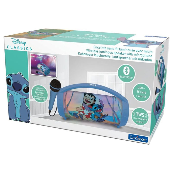Disney Stitch Bluetooth speaker with microphone-1