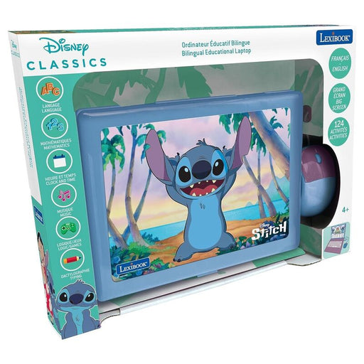 Disney Stitch Educational bilingual laptop-1