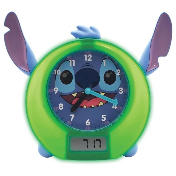 English Disney Stitch Storytelling educational clock and lights-2